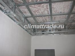 Разводка воздуховодов в подвесном потолке квартиры